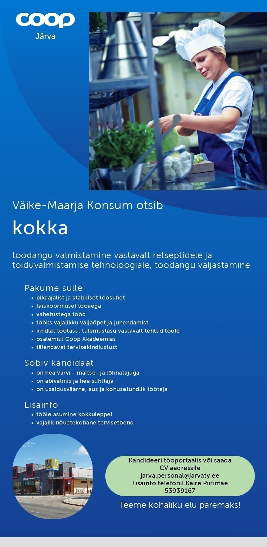 Coop Järva KOKK Väike-Maarja Konsum (Coop Järva)