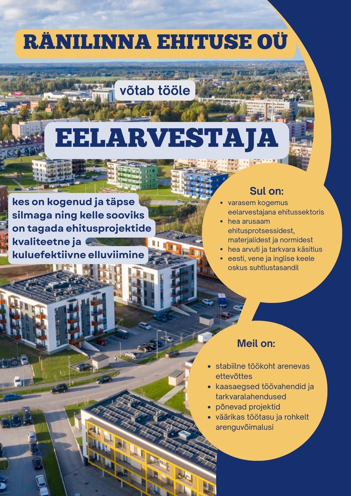 Ränilinna Ehituse OÜ Eelarvestaja