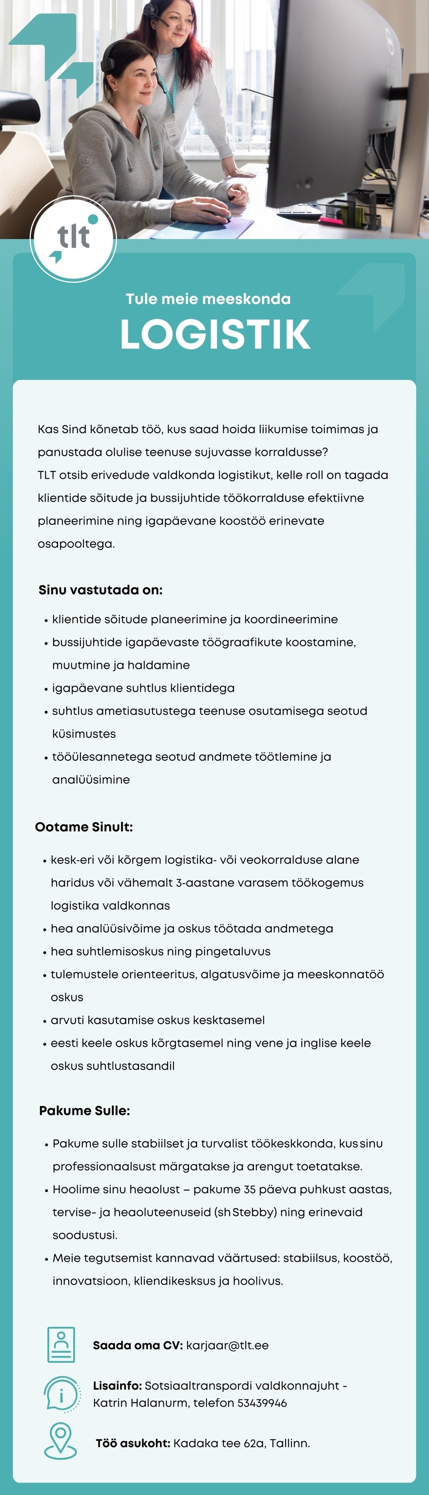 AS Tallinna Linnatransport LOGISTIK