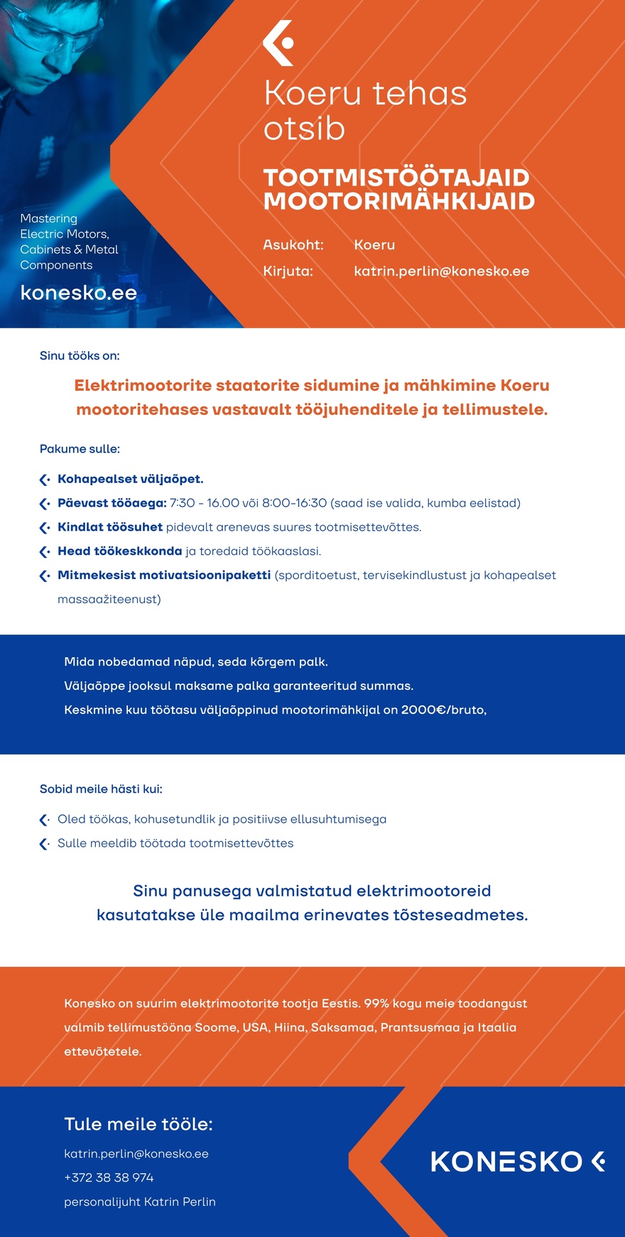 AS Konesko Mootorimähkija Koeru tehases