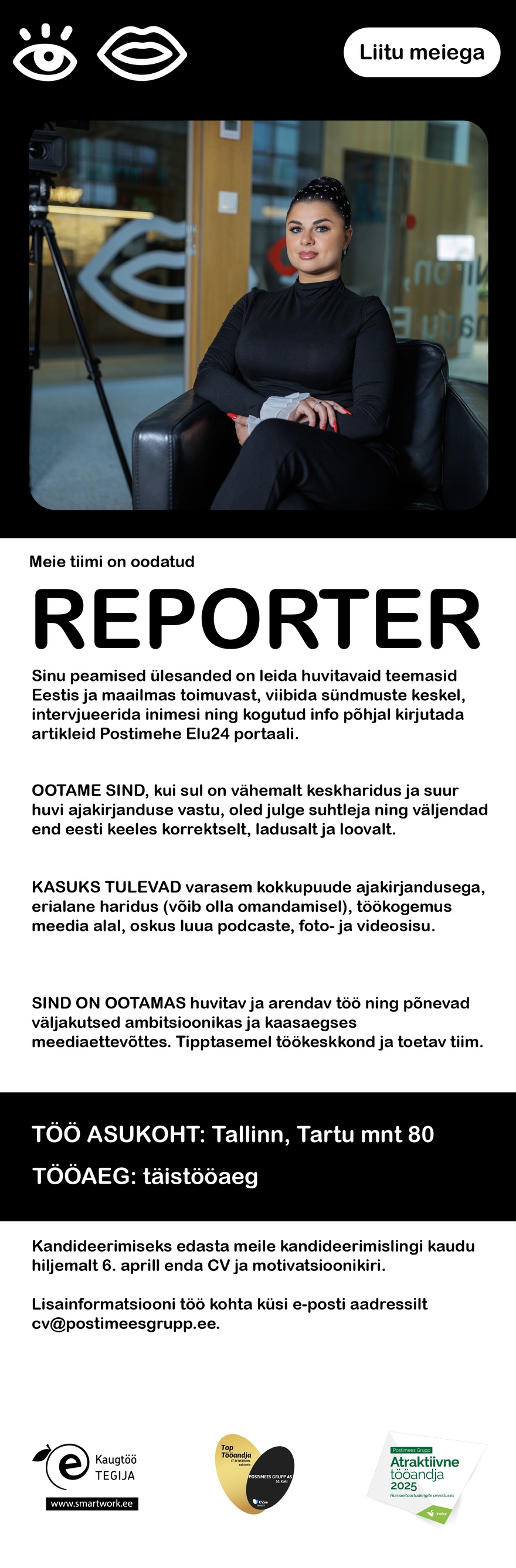 Postimees Grupp AS Elu24 reporter