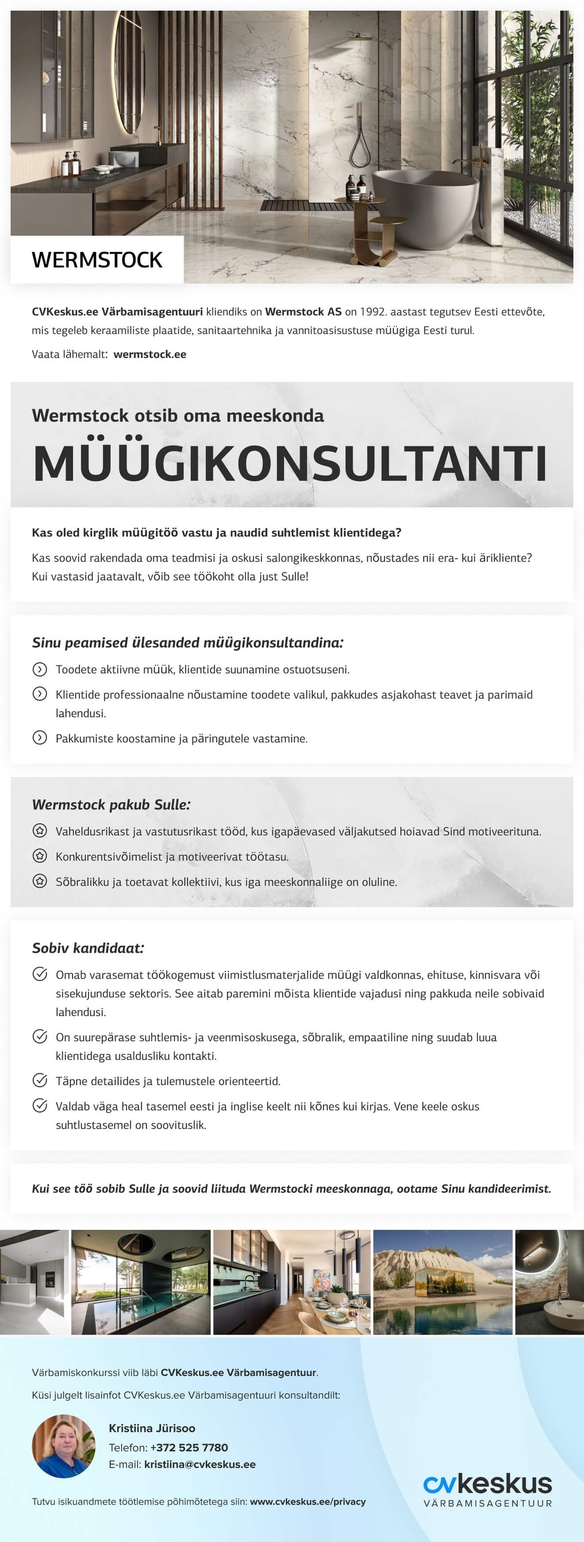 Wermstock AS MÜÜGIKONSULTANT