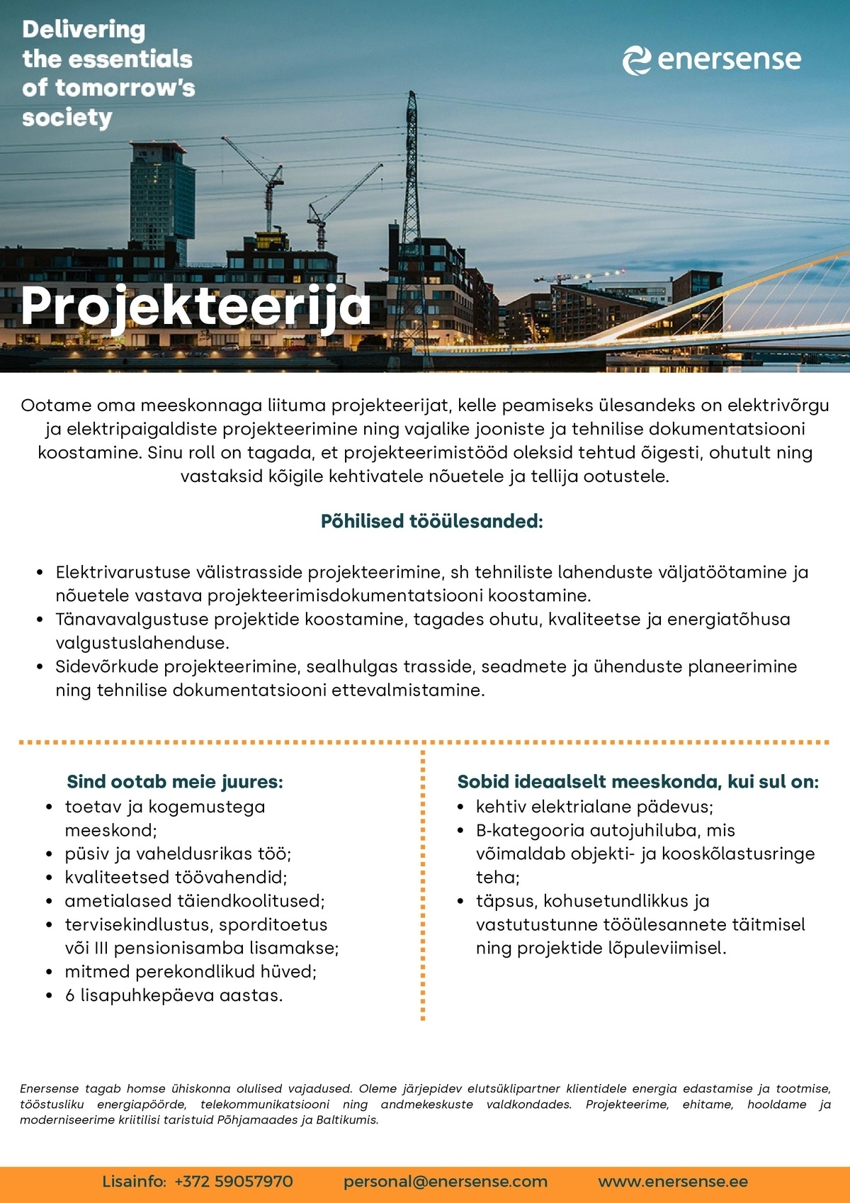 ENERSENSE AS Projekteerija