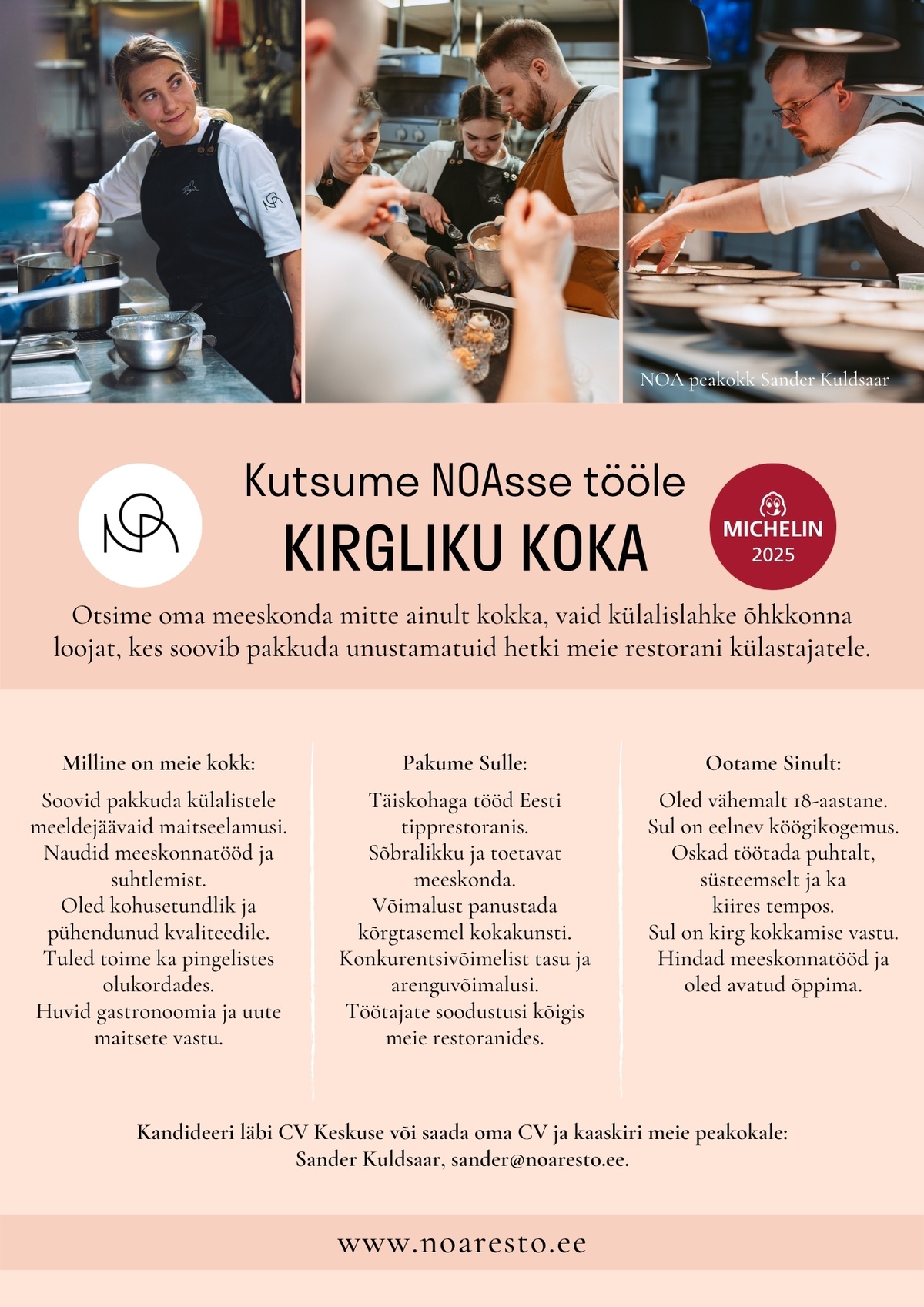 NOA restoran KOKK NOA restorani