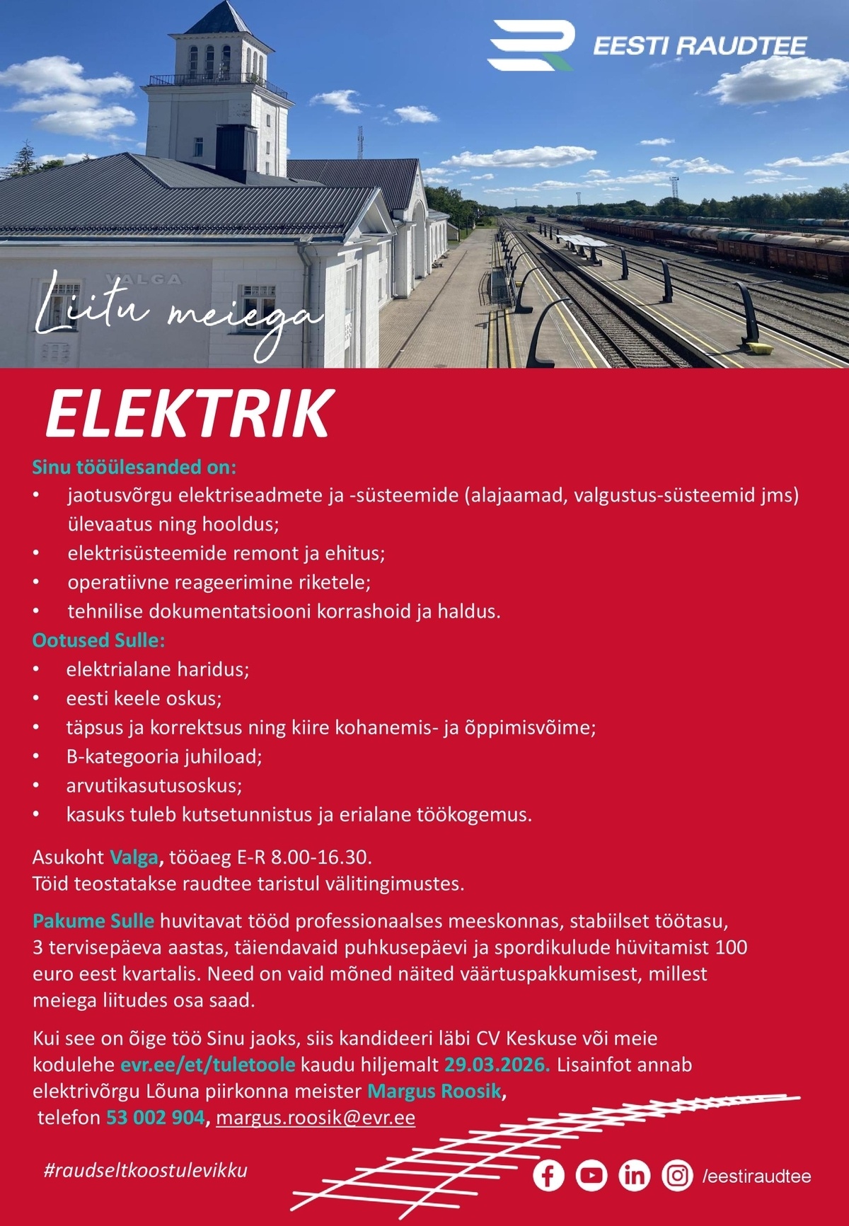 Eesti Raudtee AS Elektrik