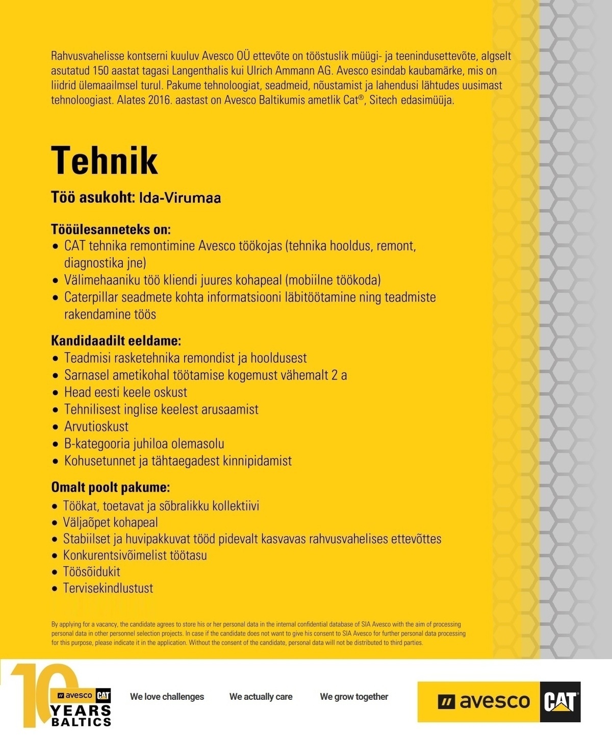 Avesco OÜ HOOLDUS- JA REMONDITEHNIK