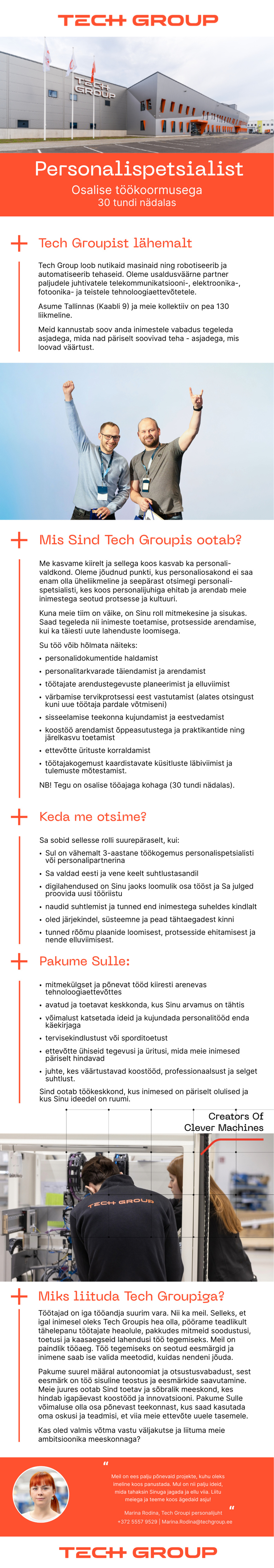 Tech Group Personalispetsialist