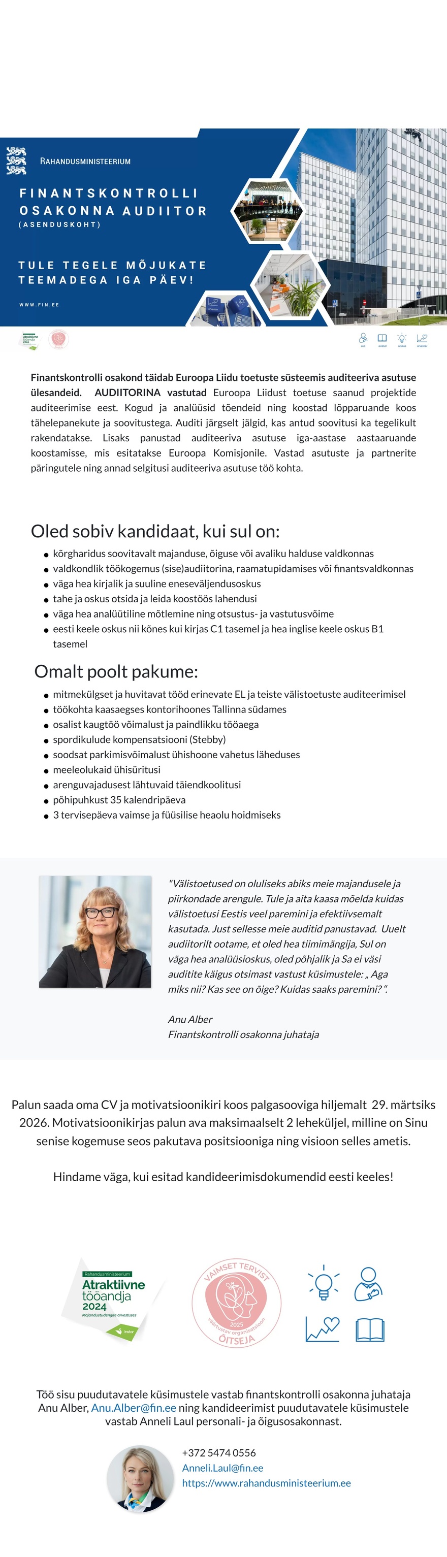 Rahandusministeerium AUDIITOR