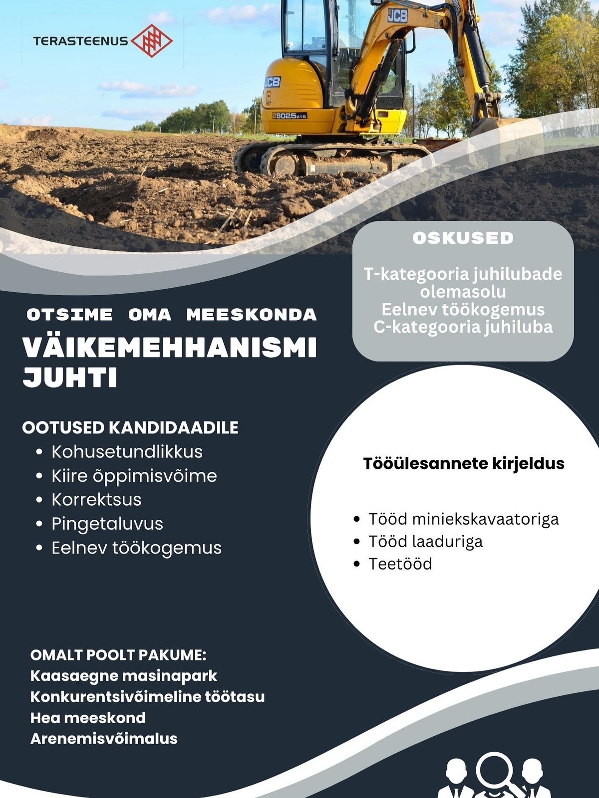 Terasteenus OÜ Väikemehhanismi juht