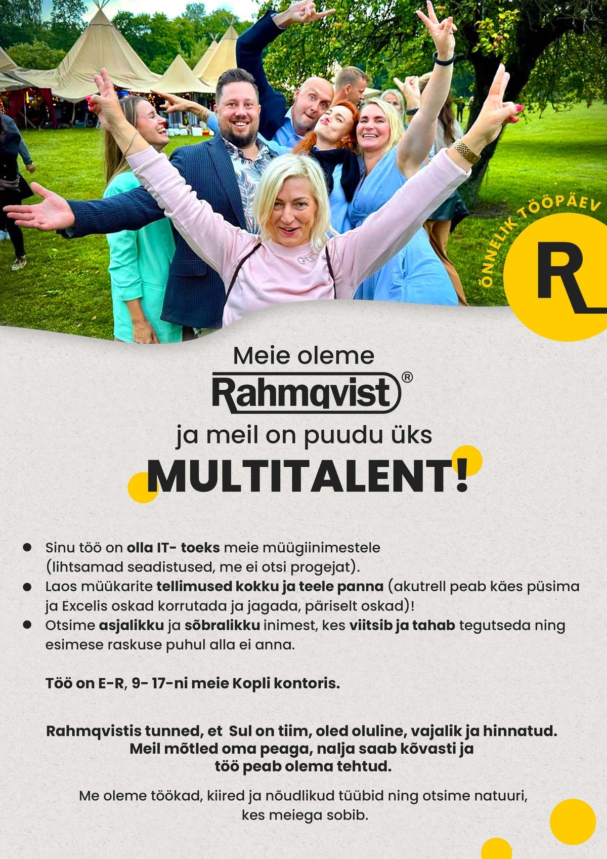 Salespeople OÜ Multitalent