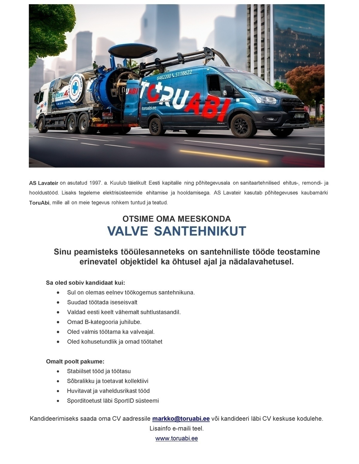 Lavateir AS Santehnik