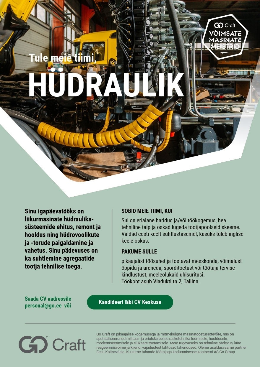 OÜ GoCraft Hüdraulik