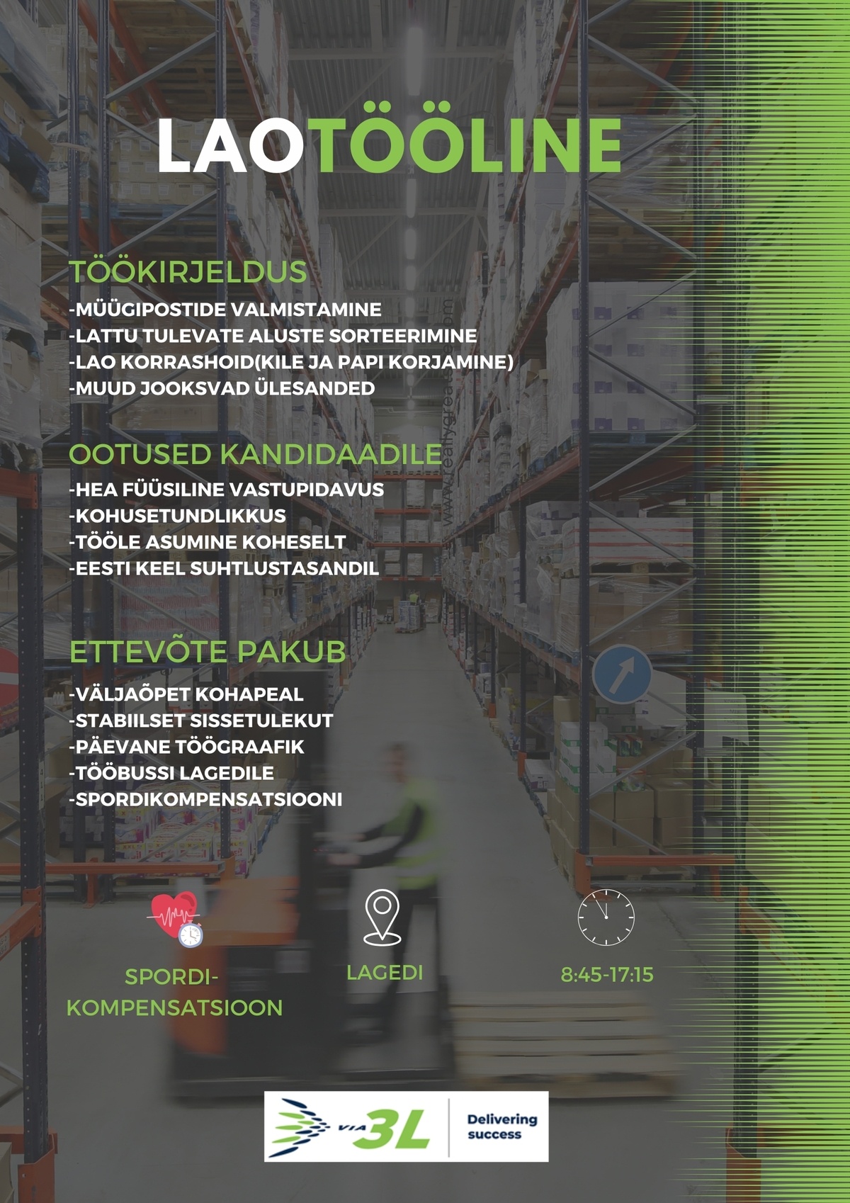 Via 3L OÜ Laotööline