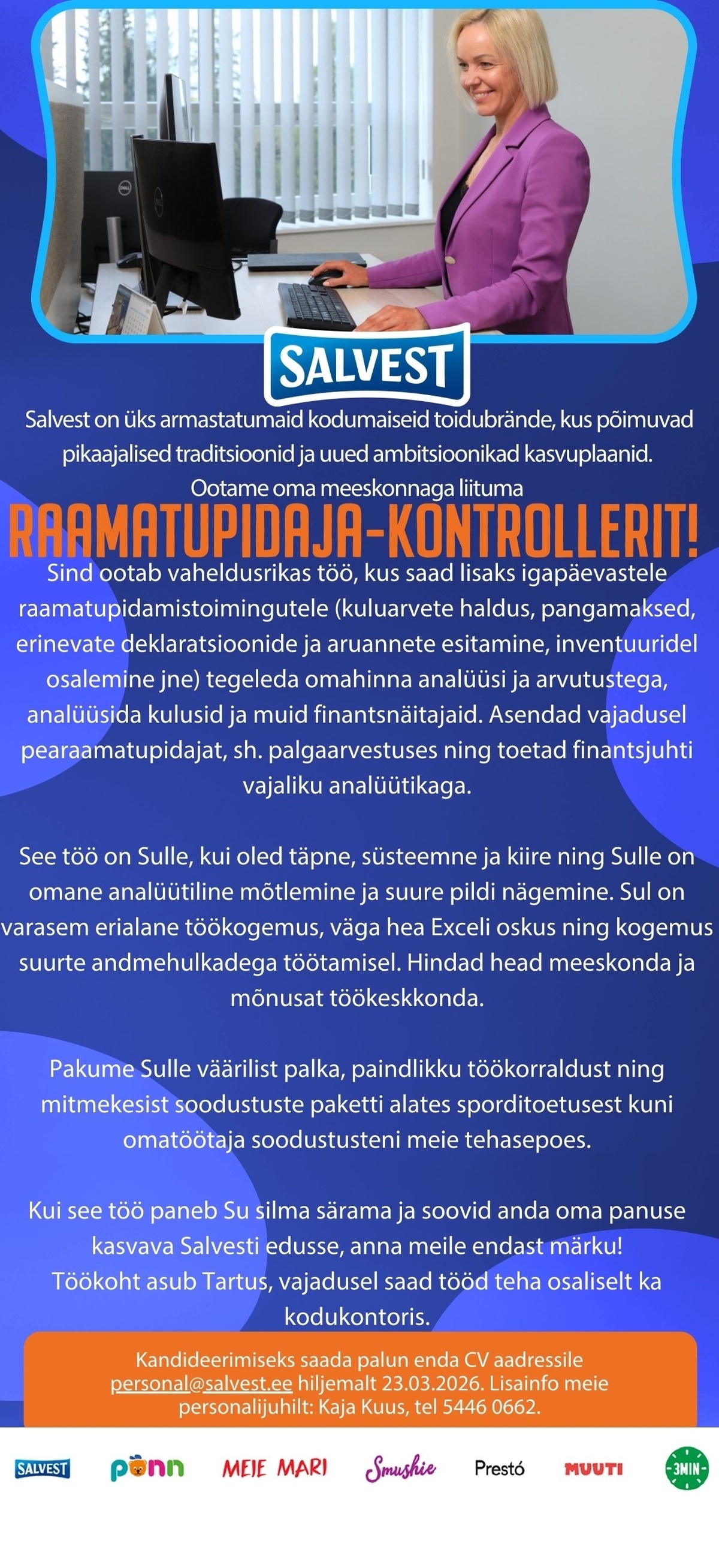 Salvest AS Raamatupidaja-kontroller