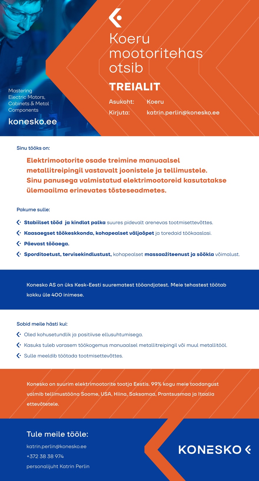 AS Konesko Treial Koeru tehases