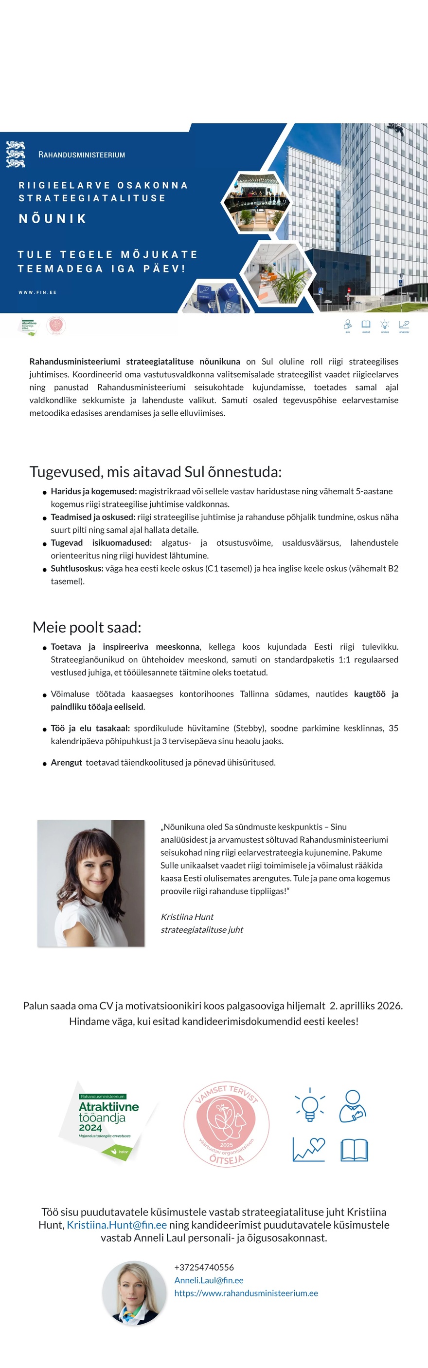 Rahandusministeerium NÕUNIK