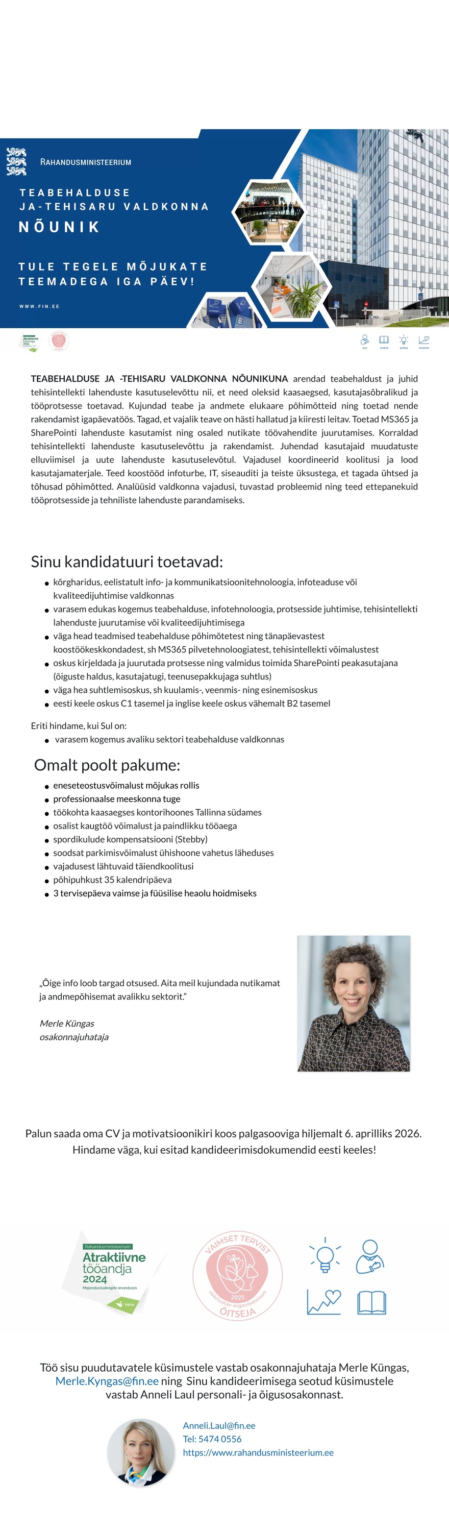 Rahandusministeerium NÕUNIK