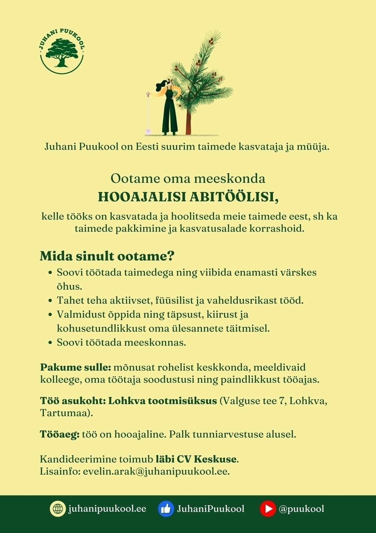 Plantex AS Abitööline