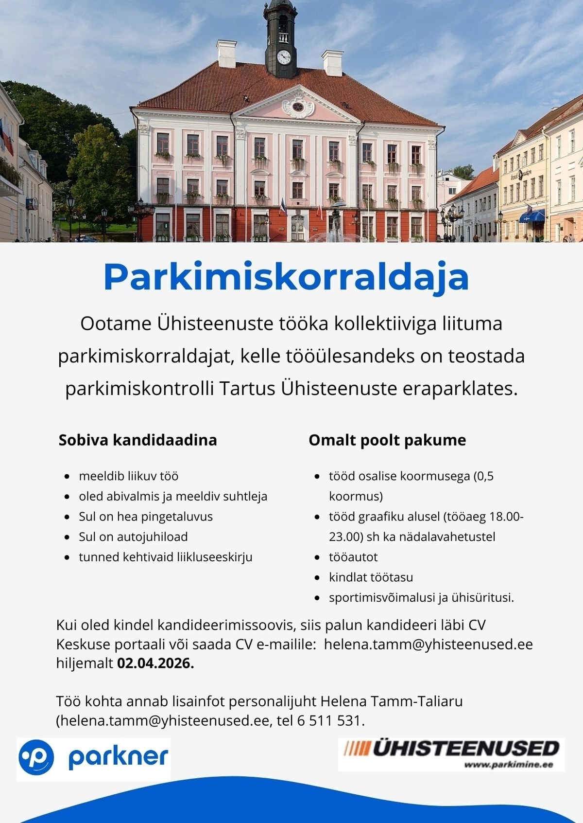 ÜHISTEENUSED AS Parkimiskorraldaja