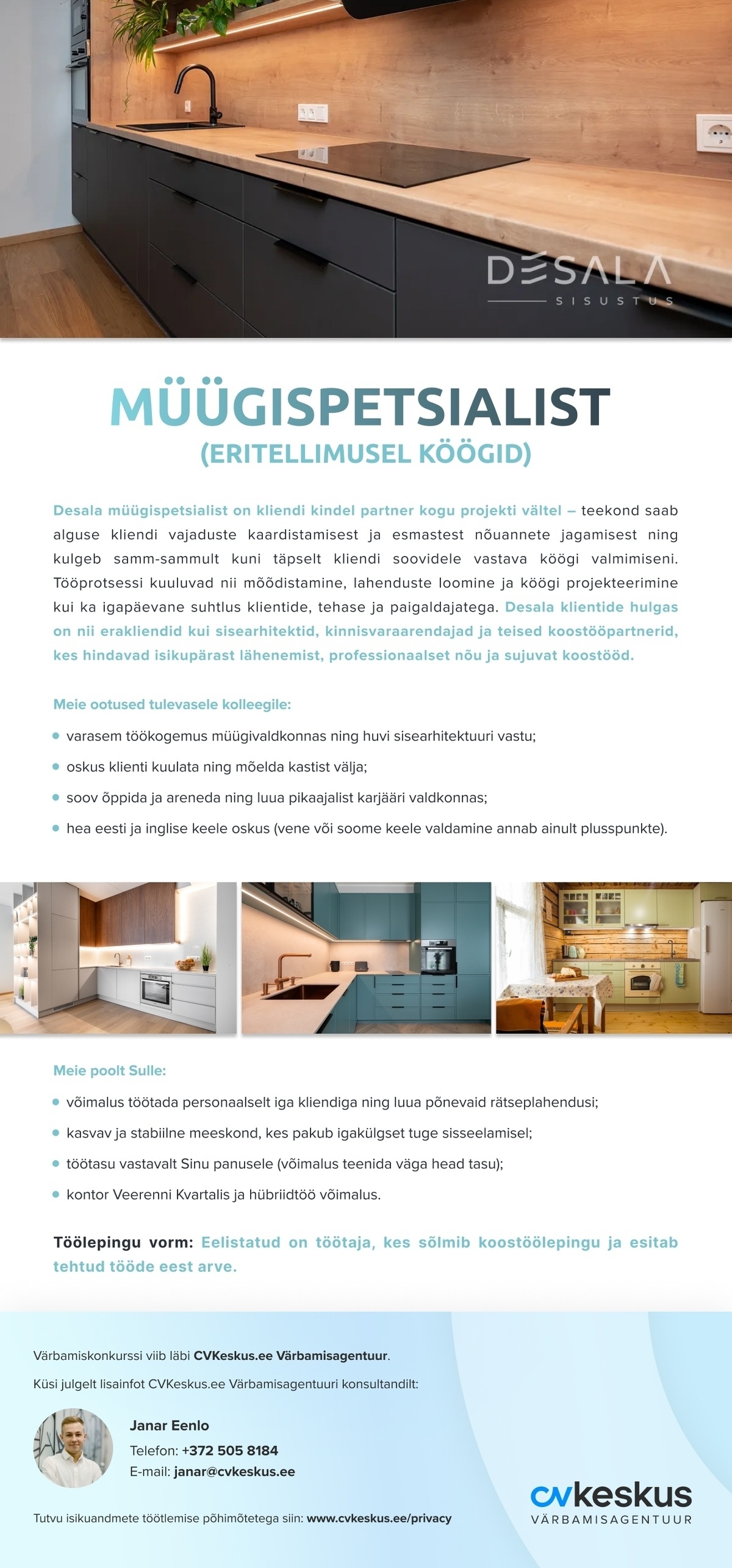 Desala Sisustus Müügispetsialist