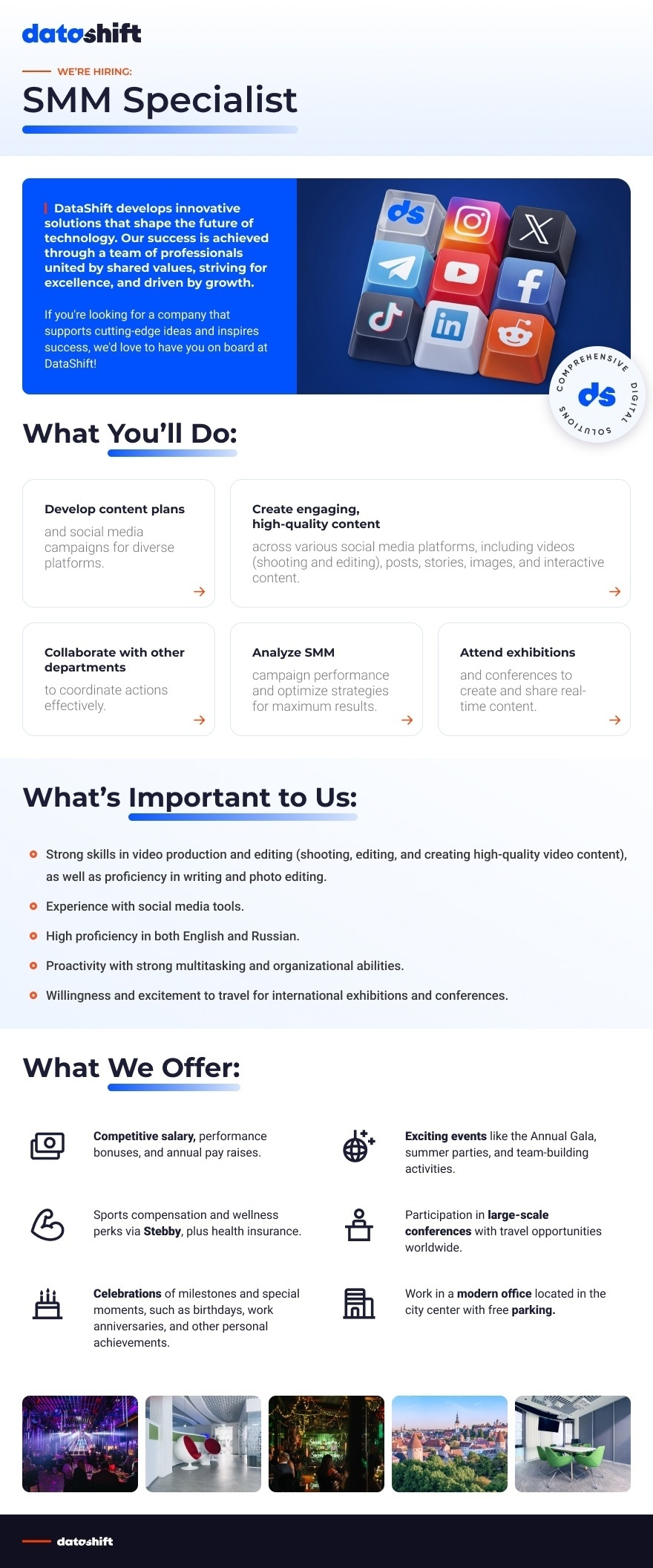 DataShift OÜ SMM Specialist