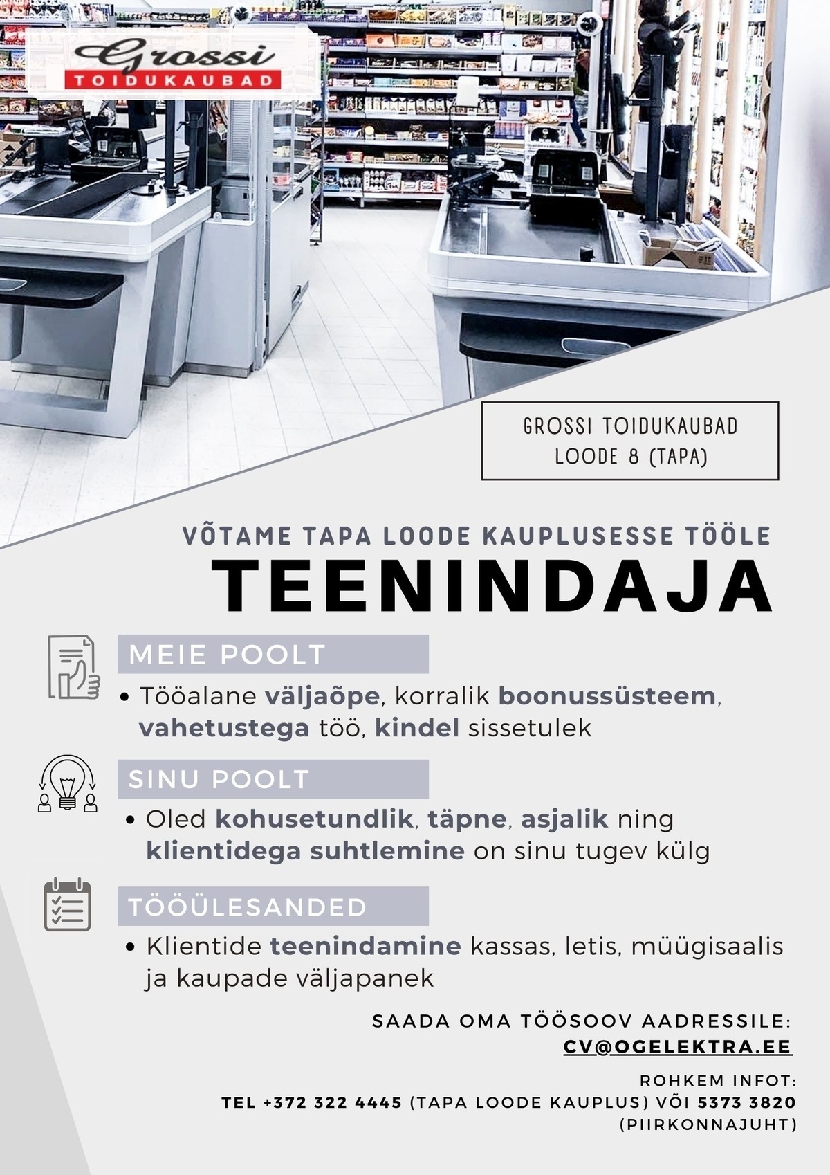 OG Elektra AS Teenindaja (Tapa Loode)