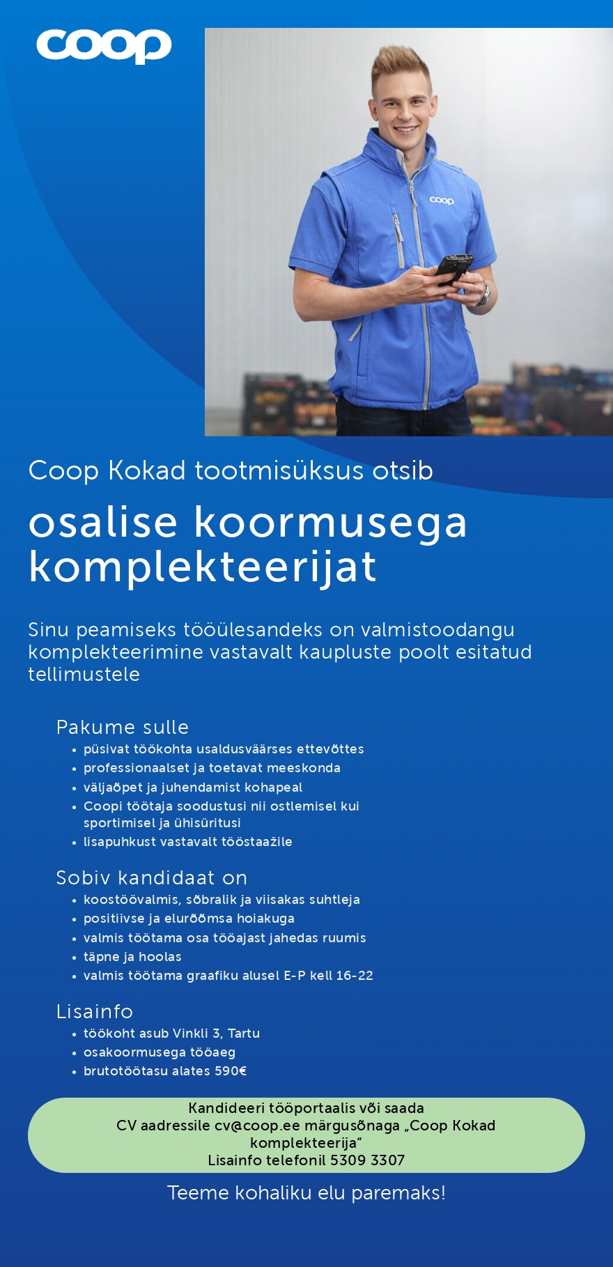 Coop Eesti Keskühistu Kompekteerija (Coop Kokad)