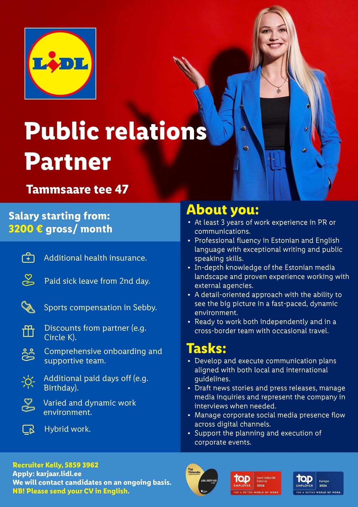 Lidl Eesti OÜ Kommunikatsioonipartner