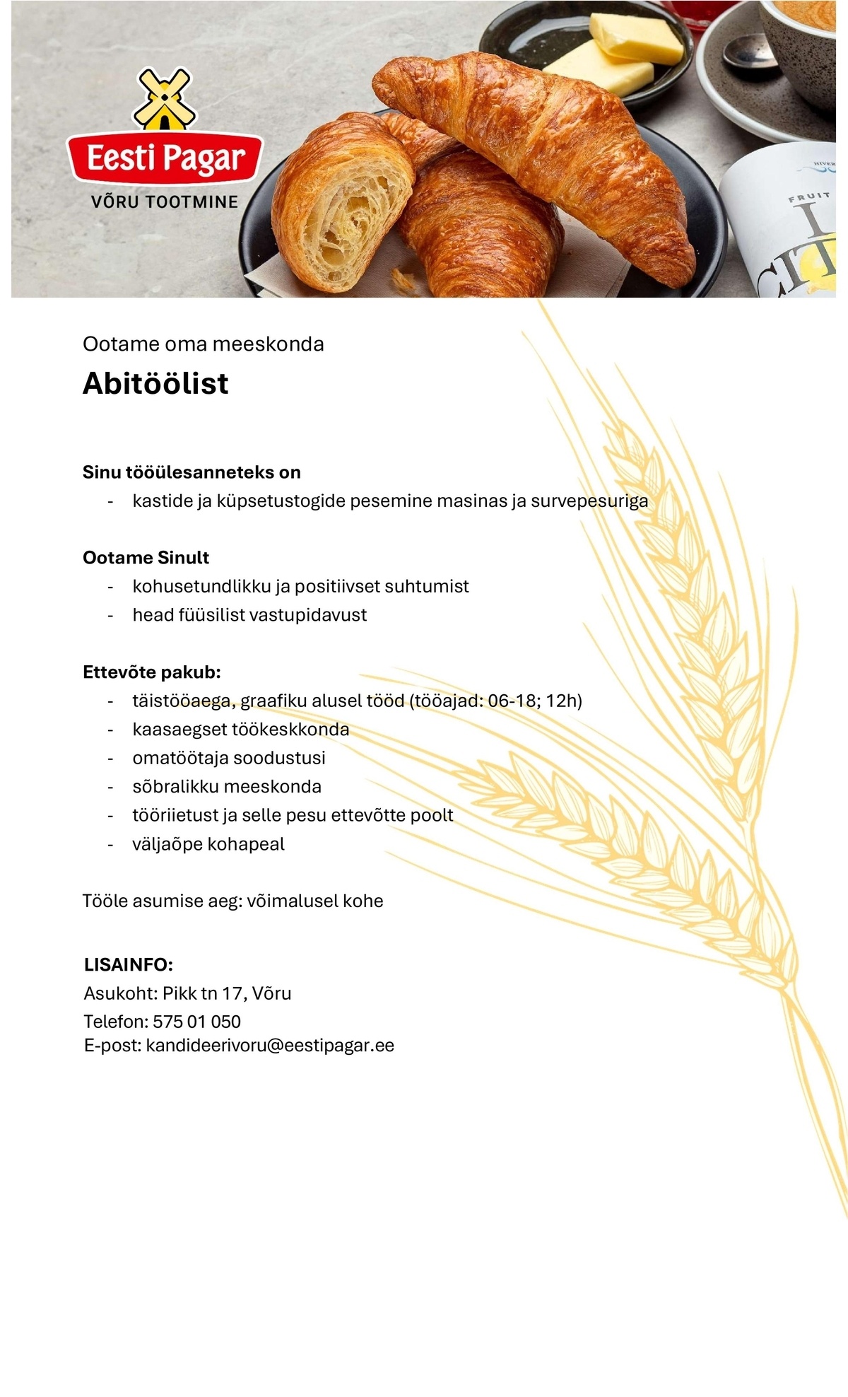 CRISTELLA VT OÜ Abitööline (kastipesu)