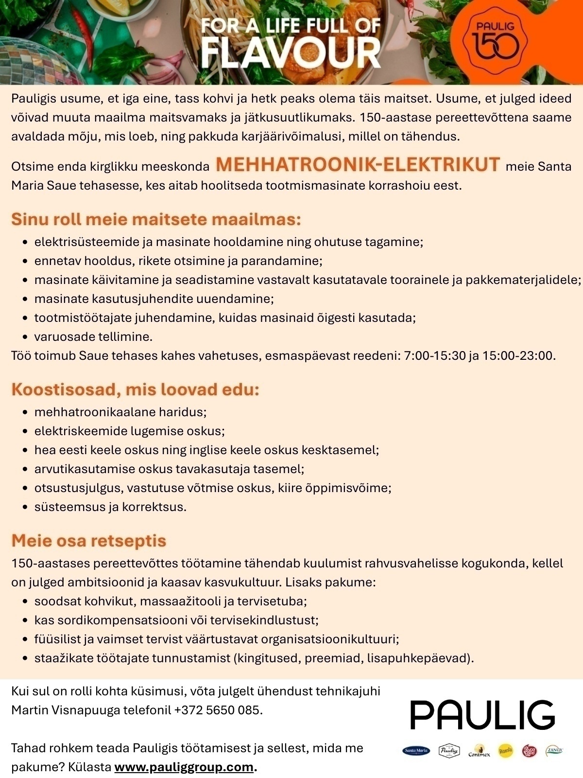 Paulig Mehhatroonik-elektrik