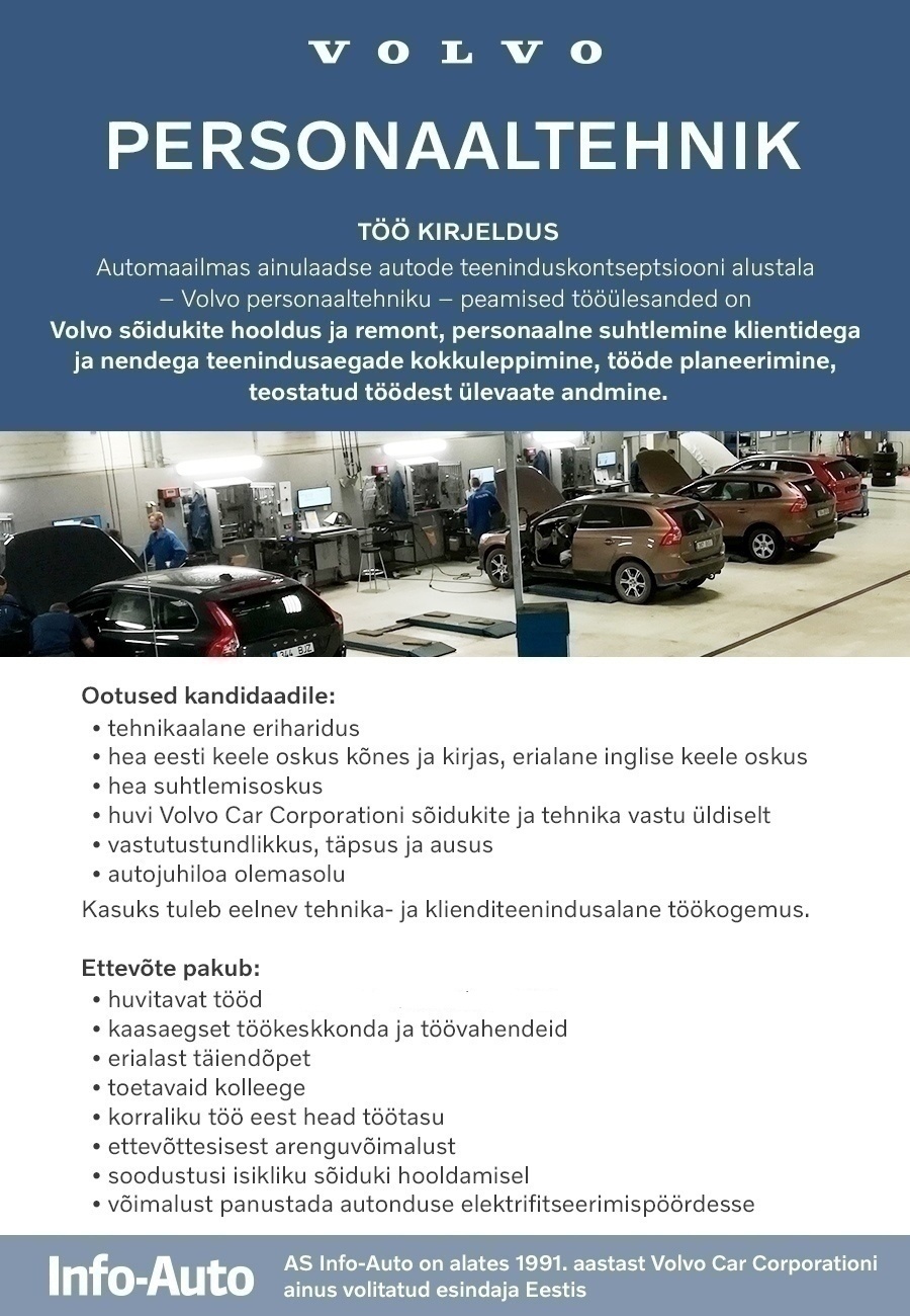 Info-Auto AS Volvo personaaltehnik