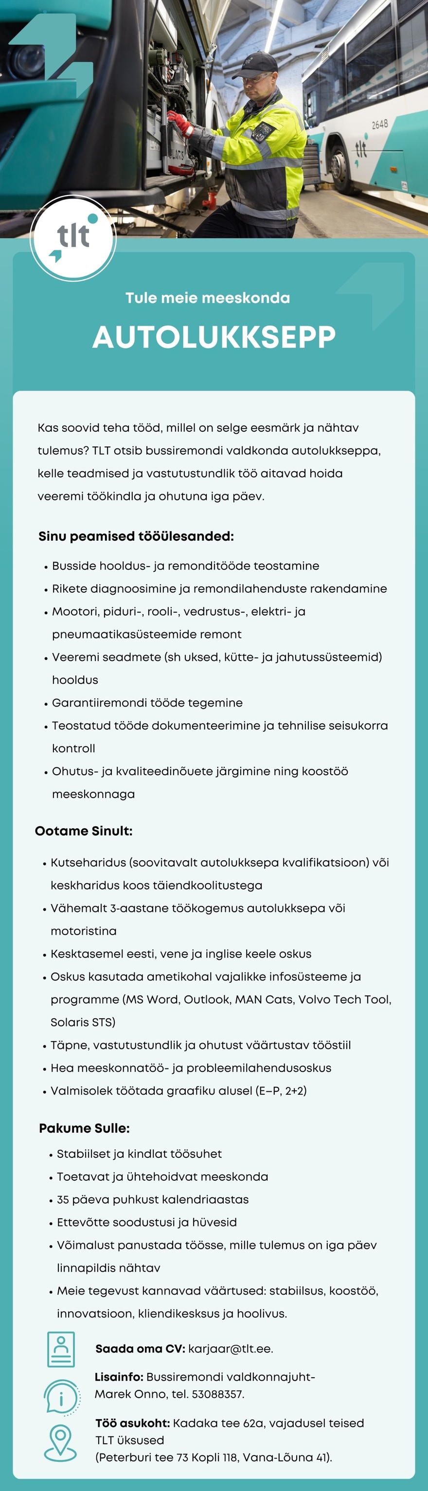 AS Tallinna Linnatransport AUTOLUKKSEPP