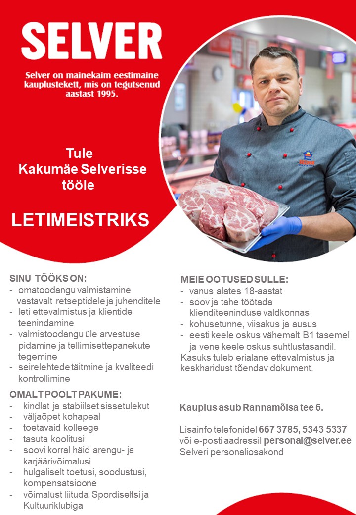 Selver Letimeister Kakumäe Selveris