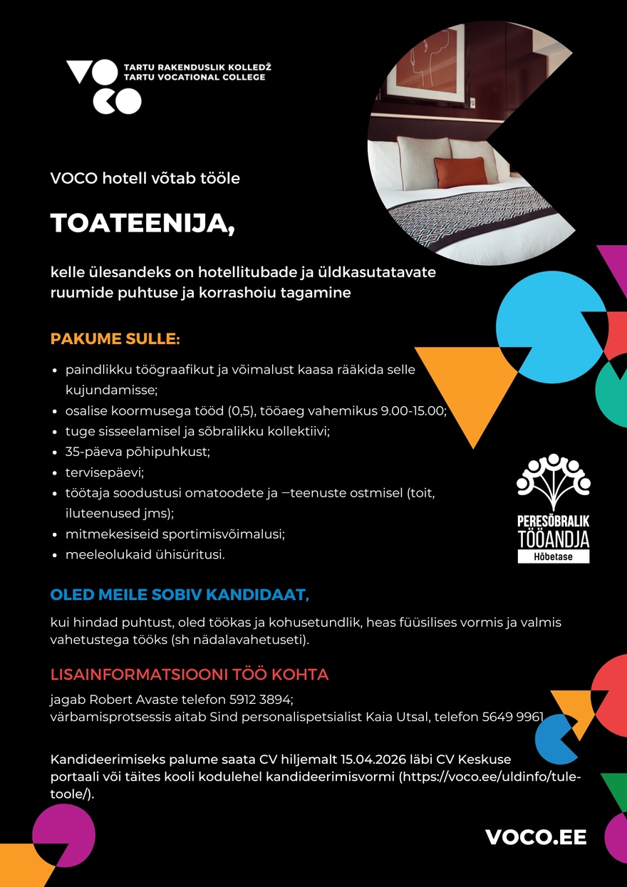 Tartu Rakenduslik Kolledž Toateenija