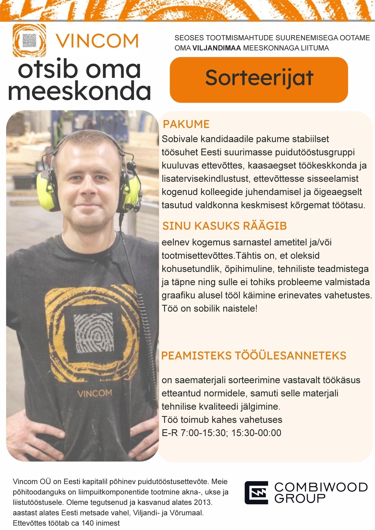 Vincom OÜ Sorteerija