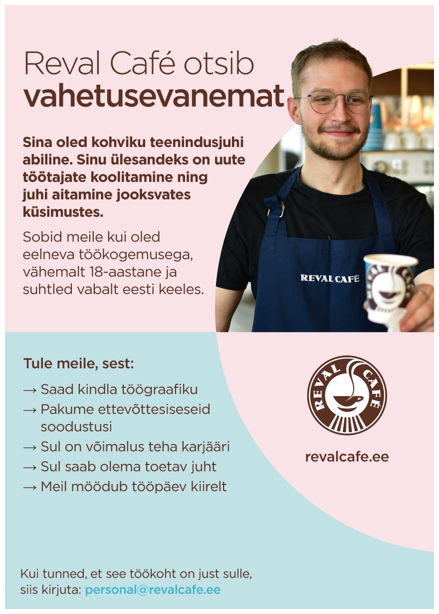 Esperan OÜ Viimsi kohviku vahetusevanem