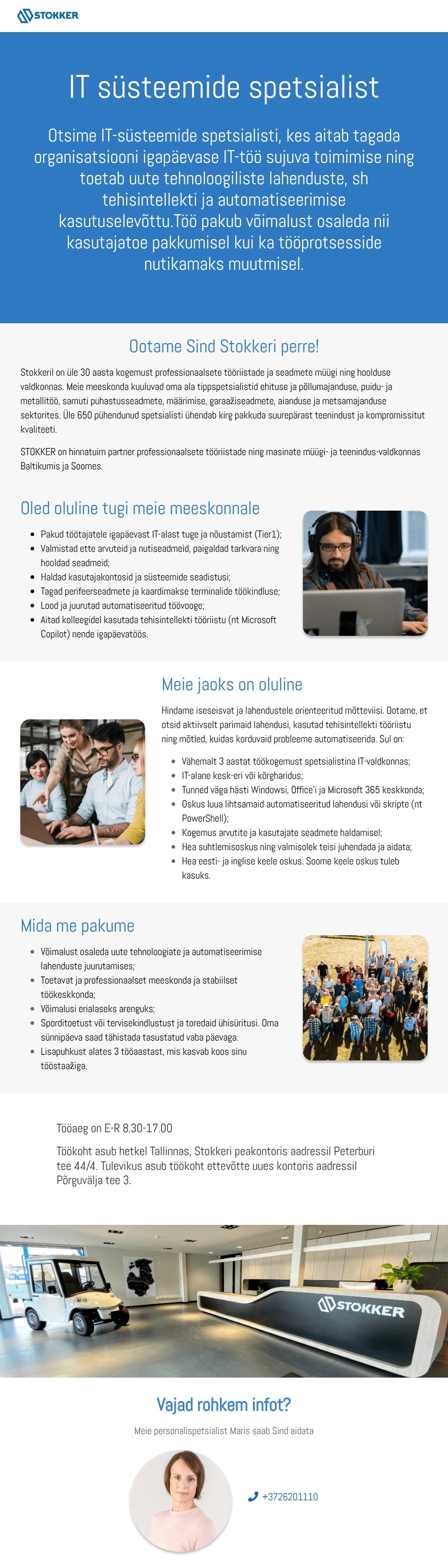 Stokker AS IT Spetsialist