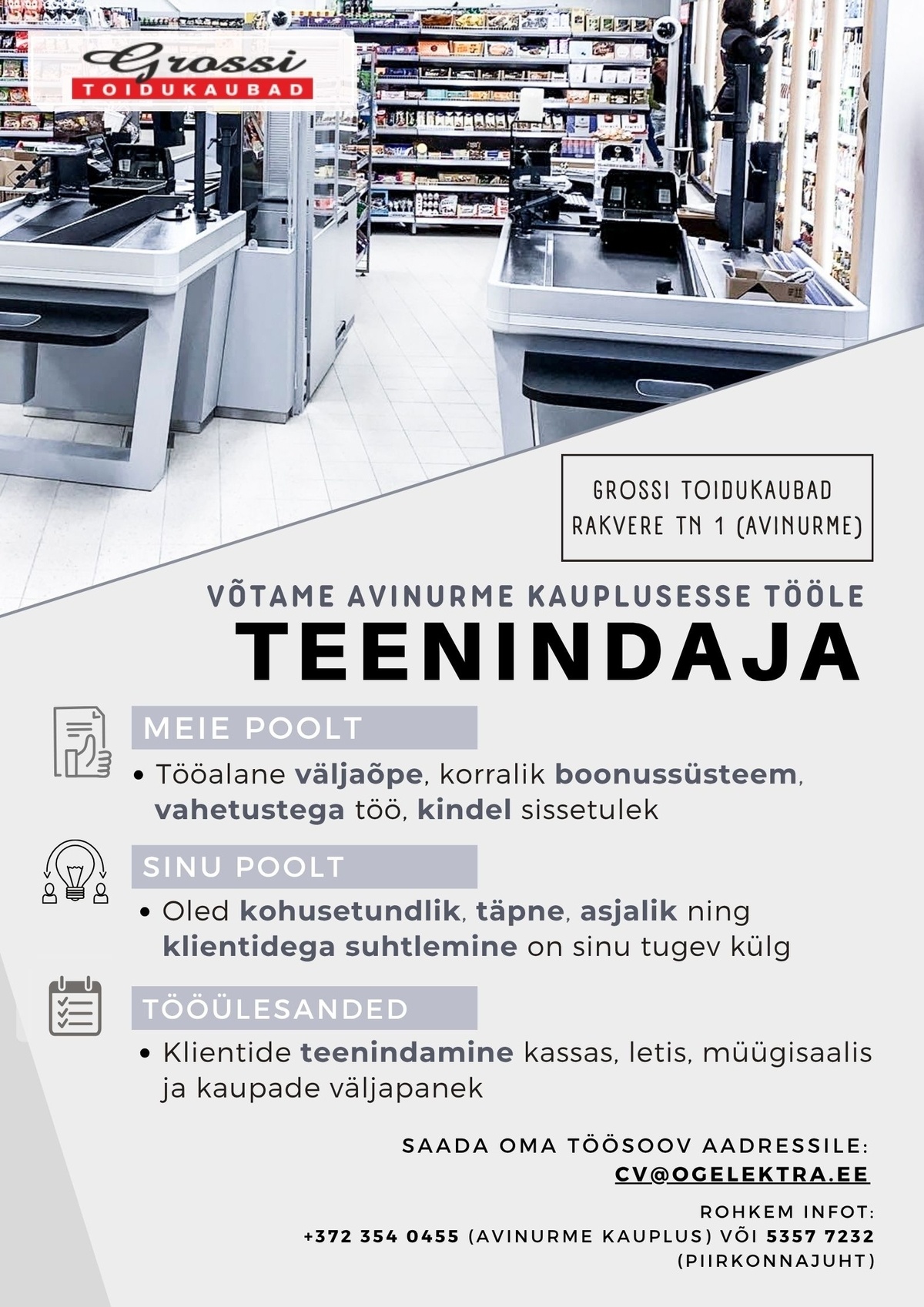 OG Elektra AS Teenindaja (Avinurme)