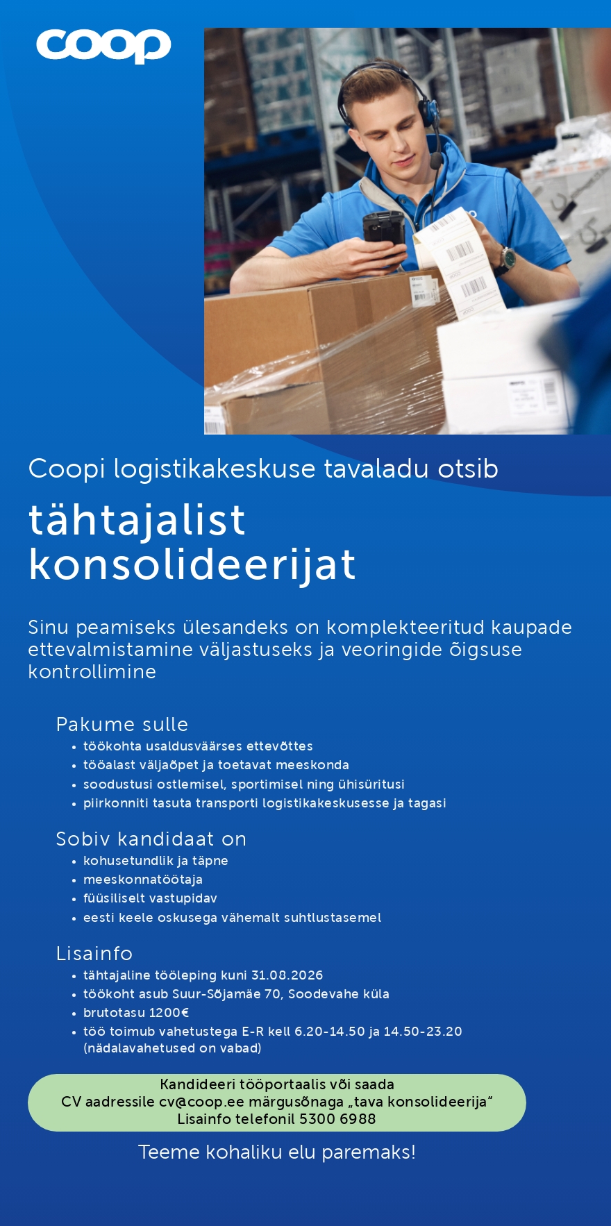 Coop Eesti Keskühistu Konsolideerija (tähtajaline)