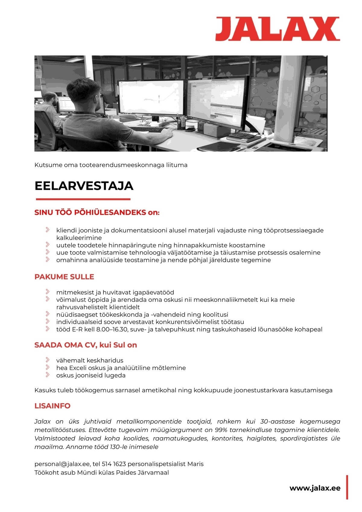 Jalax AS Eelarvestaja