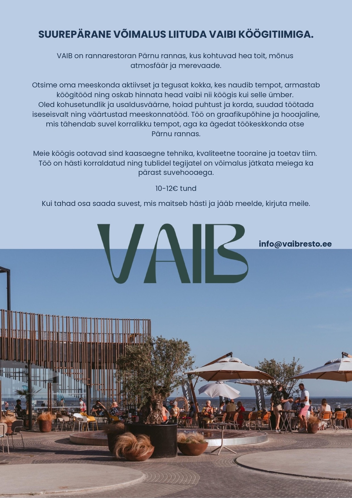 Fritto Misto OÜ Kokk