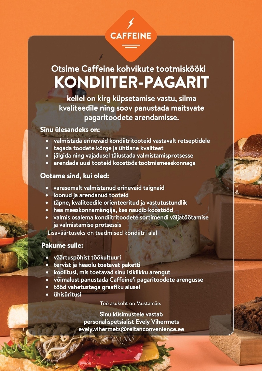 Reitan Convenience Estonia AS Kondiiter-pagar