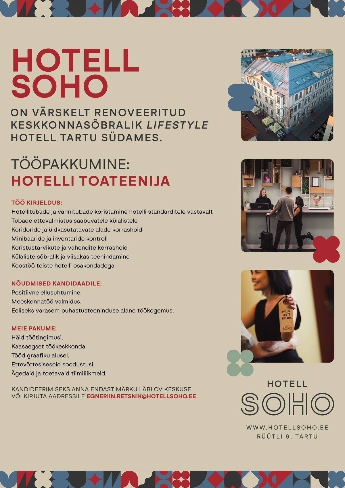 RK HOTELS OÜ Toateenindaja