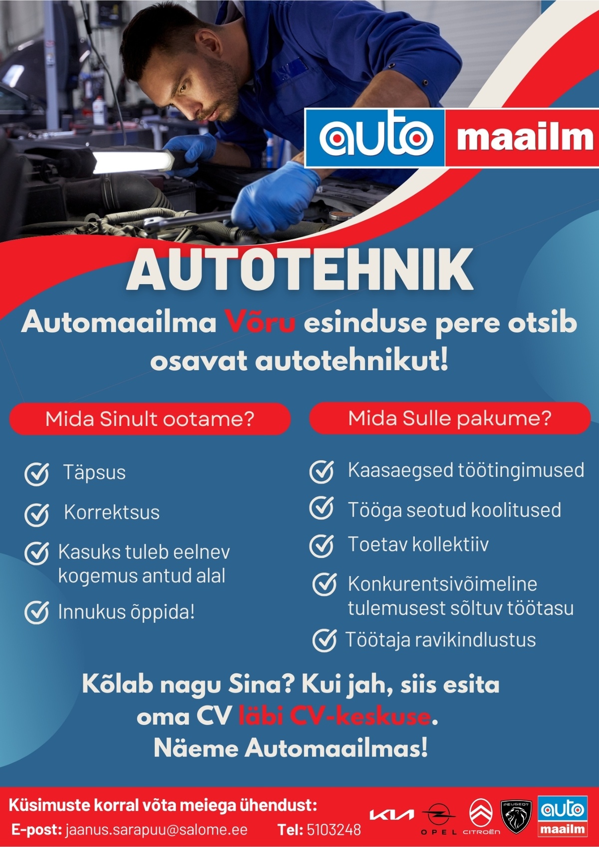 Salome Tartu AS Autotehnik