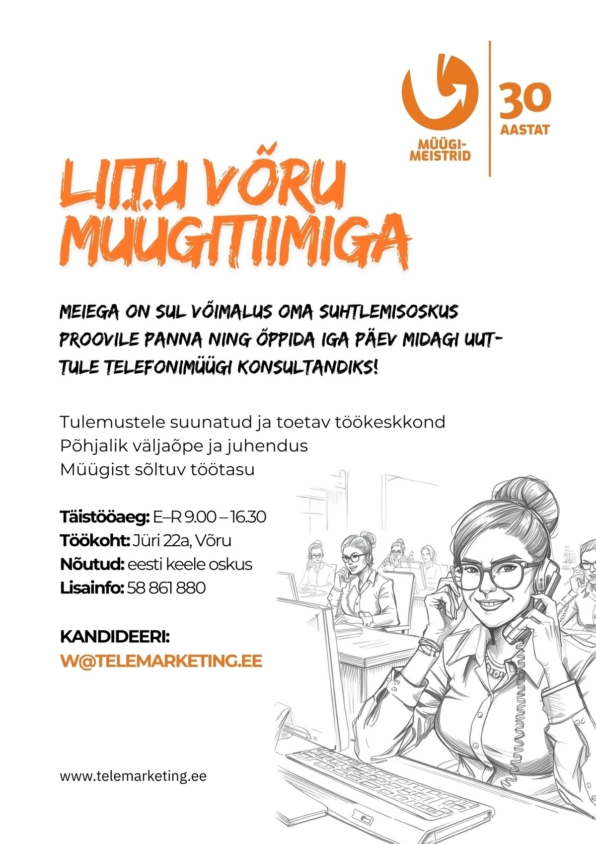 Müügimeistrite AS Müügikonsultant Võrus