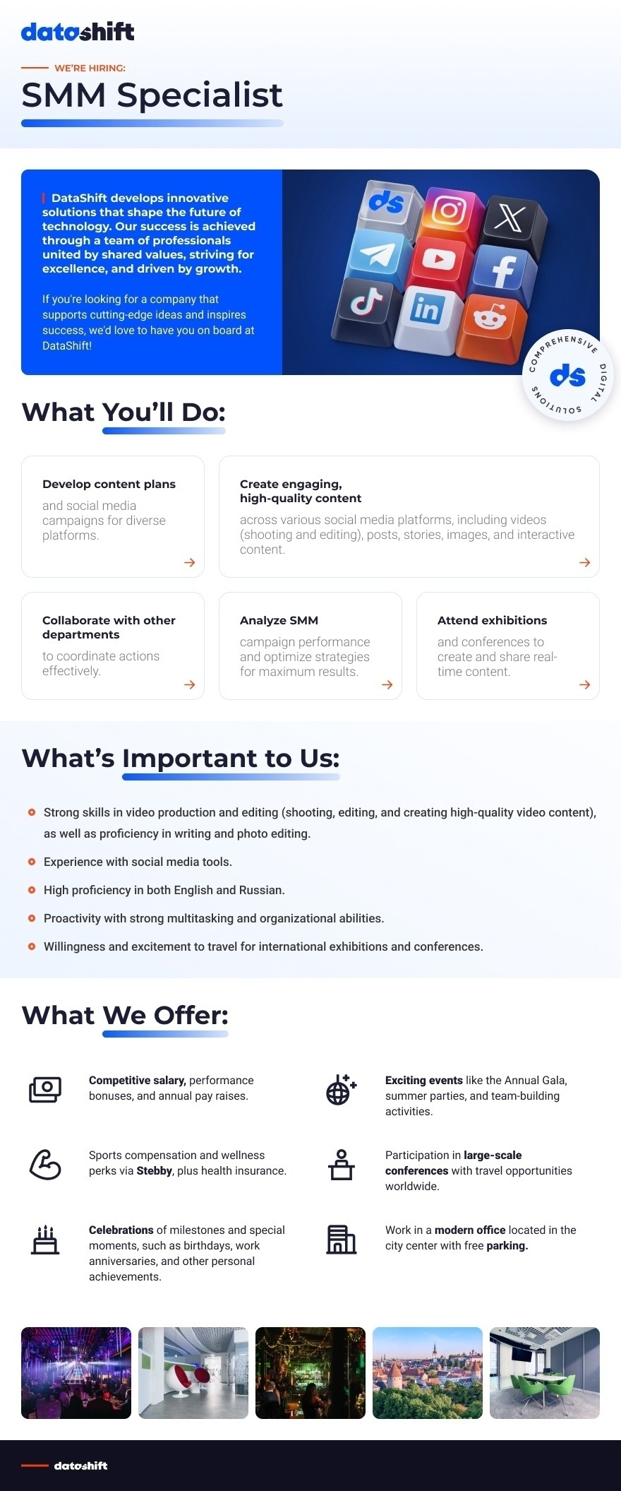 DataShift OÜ SMM Specialist