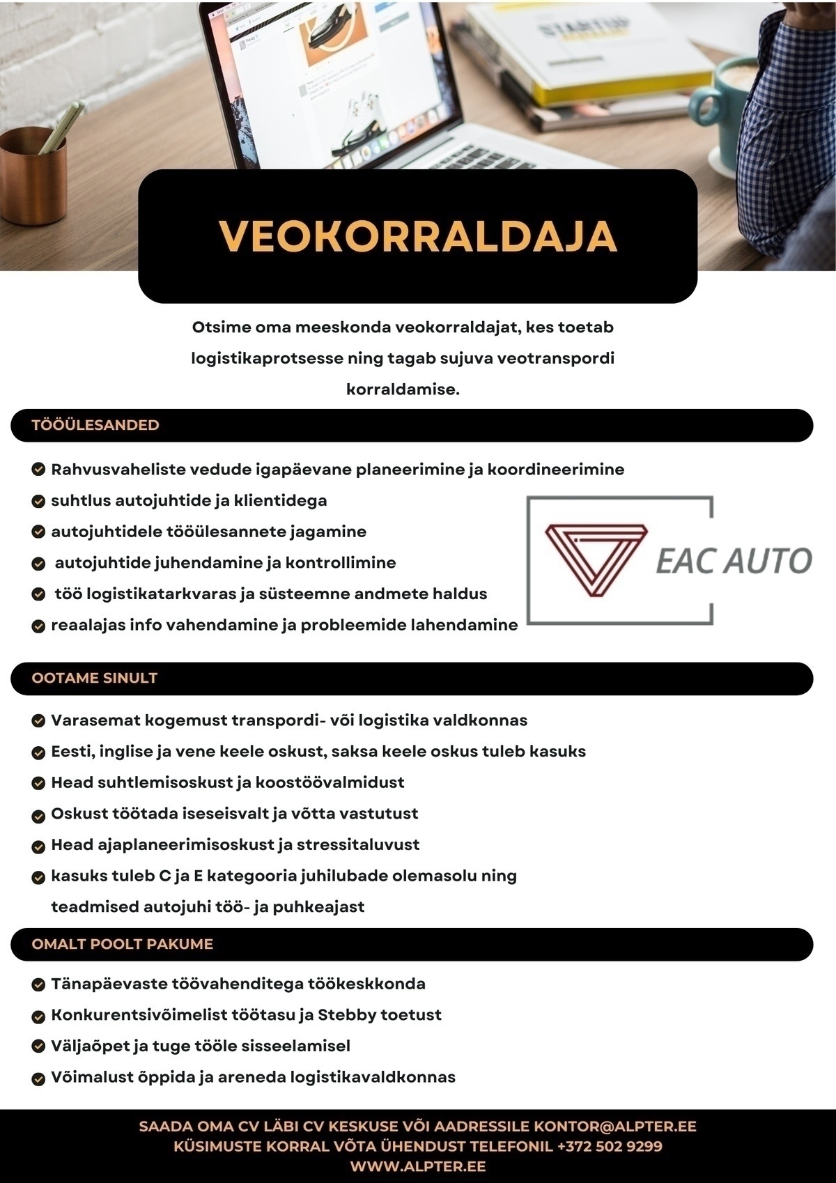 EAC AUTO AS Veokorraldaja