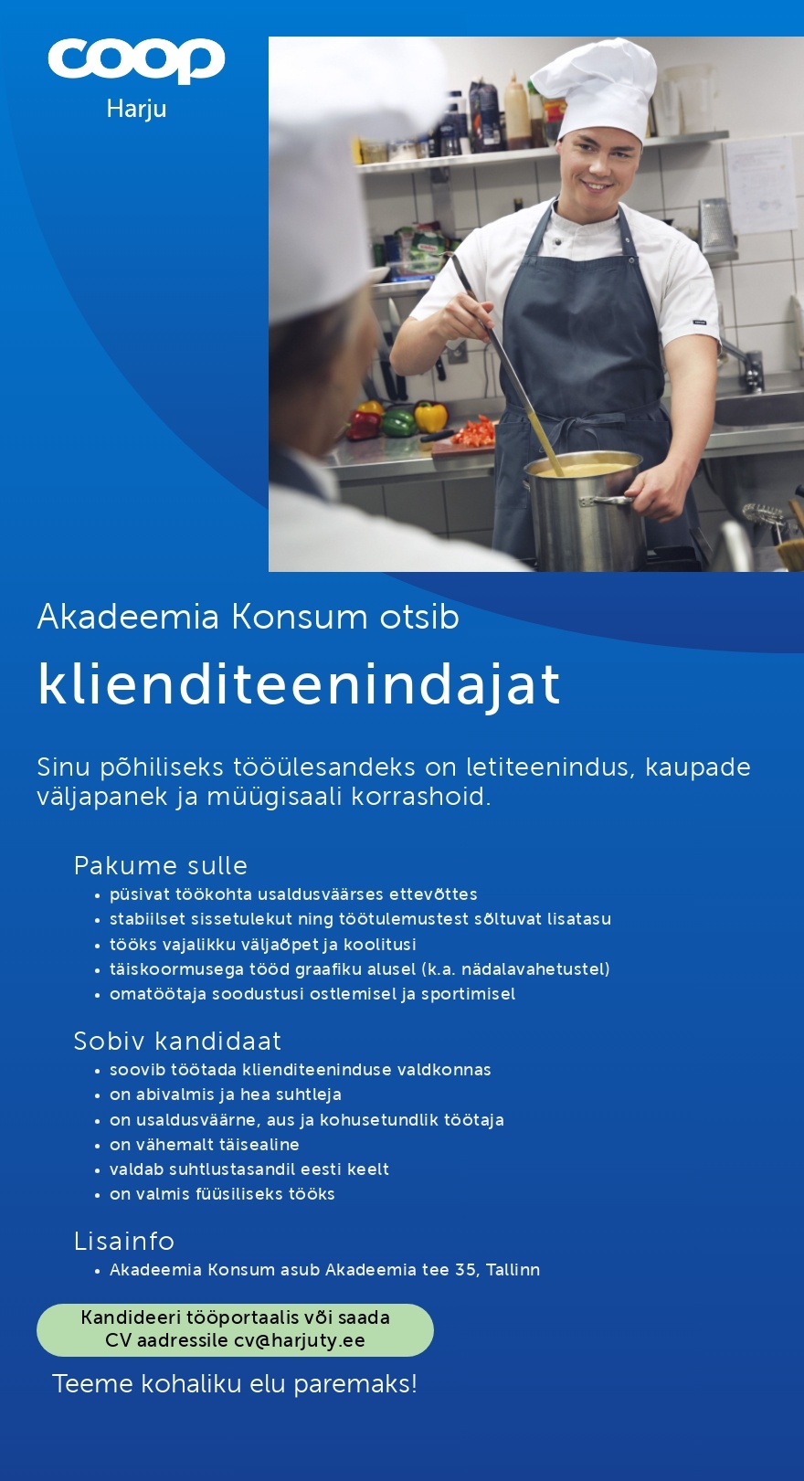 Harju Tarbijate Ühistu Klienditeenindaja Akadeemia Konsumisse (Coop Harju)