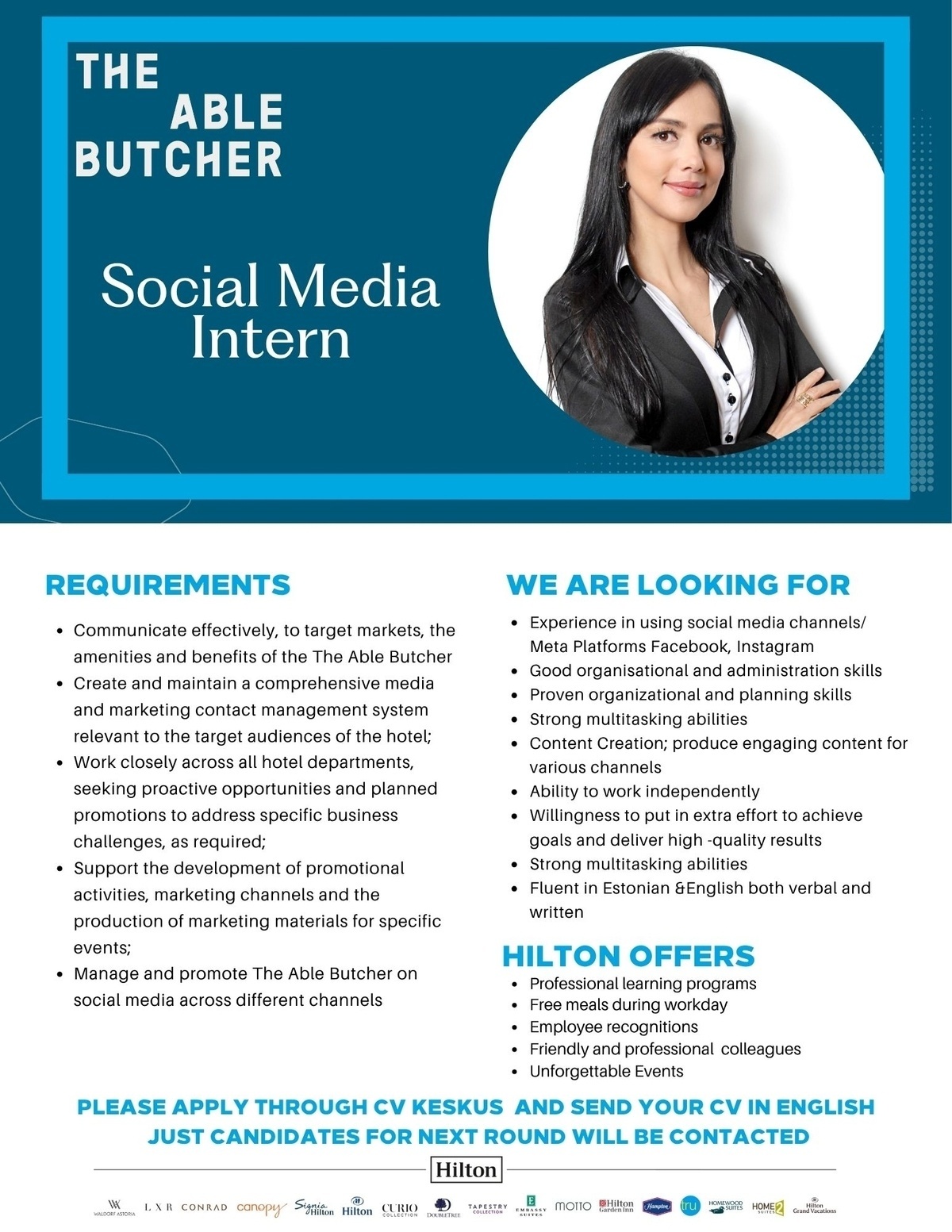 Fortuna Travel OÜ Praktikant - Sotsiaalmeedia spetsialist