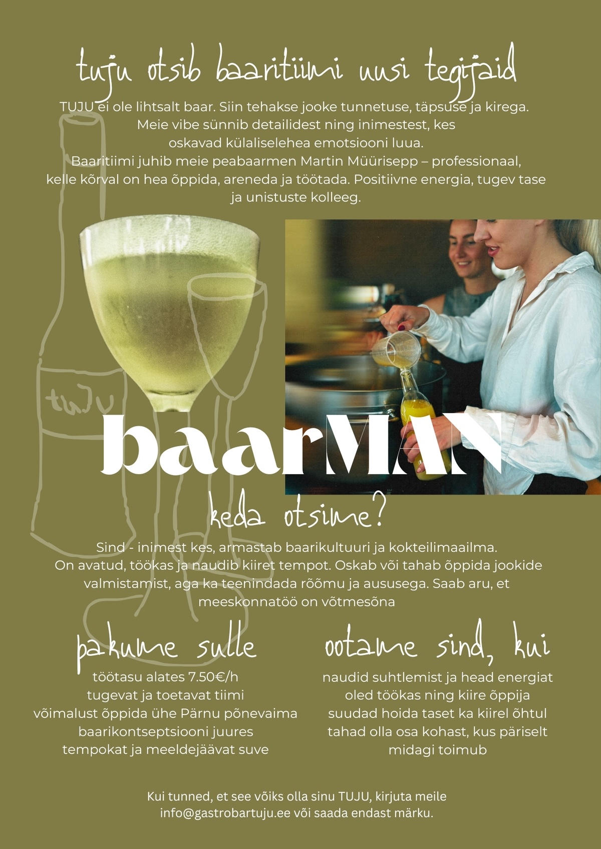 Gastrobar Tuju OÜ Baarmen